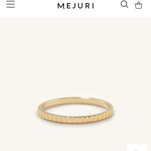 Mejuri eternity line band